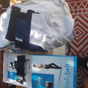 Love your bump belly belt set